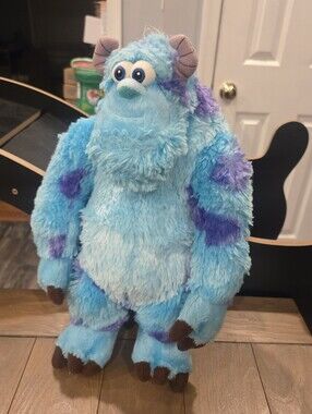 Plush Blue & Purple Sully Monsters Inc Stuffed Toy